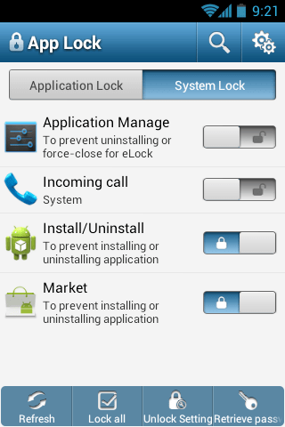 Lock installed Apps using password or pattern on Android: App Locker ...