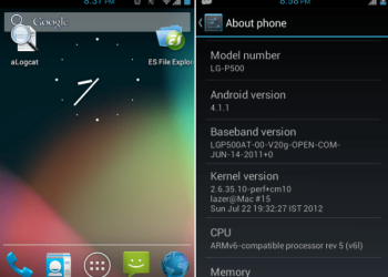 Jelly Bean LG P500