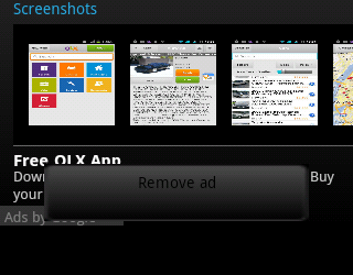 Mobo Player Pop up ad