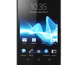 Xperia t black android smartphone