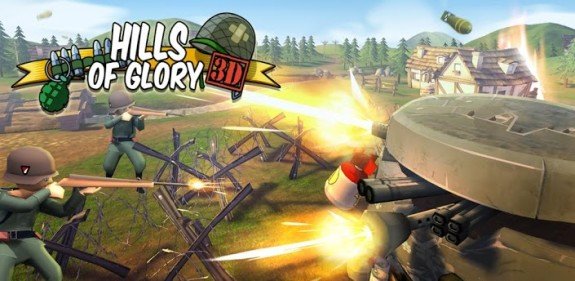 Hills of Glory 3D Banner