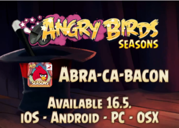 Angry Birds Seasons Abra Ca Bacon update May 16th