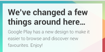 Google Play 4.0.27 UI