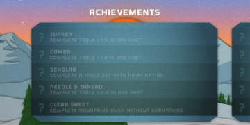 Super Paper Pool Achievements
