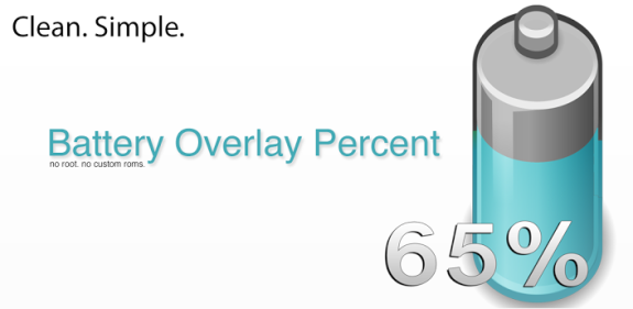 Battery Overlay Percent