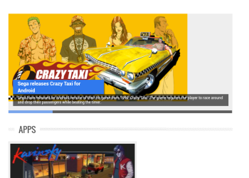 Google Chrome Android Tablet with address bar