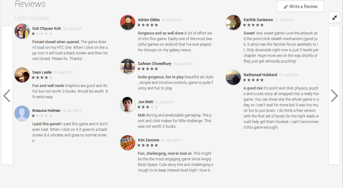 Google’s redesigned web version of the Play Store – The Good & The Bad ...
