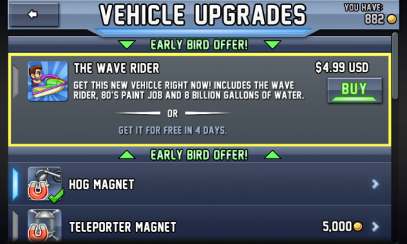 jetpack joyride wave rider
