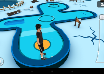MiniGolfGame3D Ice Land Door Opened