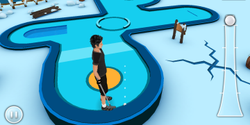 MiniGolfGame3D Ice Land Door Opened