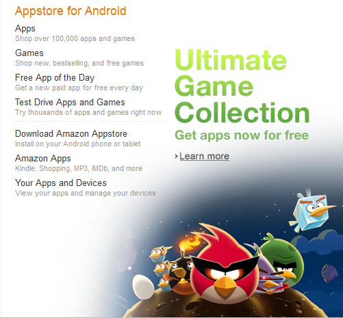 The Ultimate Game Collection Promo at the Amazon Appstore