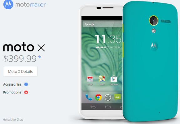 Motorola Moto X price drop
