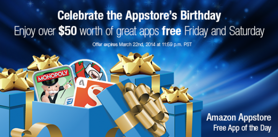 Amazon Appstore 2nd Birthday