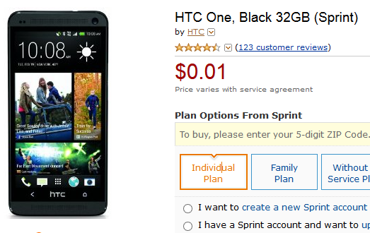 HTC one Sprint