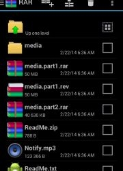 RAR for Android File View