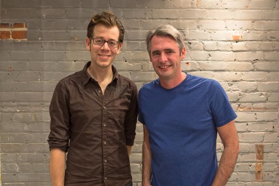 Zite Co founder and CTO Mike Klaas and Flipboard CEO Mike McCue
