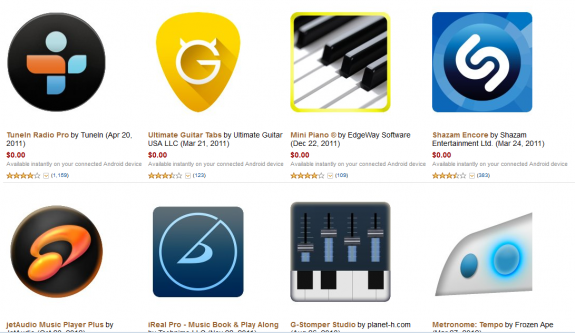 Amazon Music Apps Giveaway