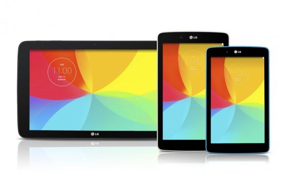 LG G Pad 7 8 and