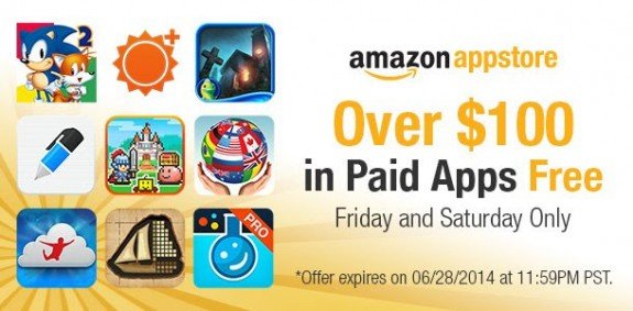Amazon Appstore June 27 28 2014 Promo