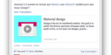Motorola Germany Android 5 L Update for Moto G X