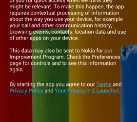 Nokia Z Launcher