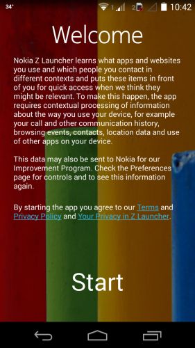 Nokia Z Launcher
