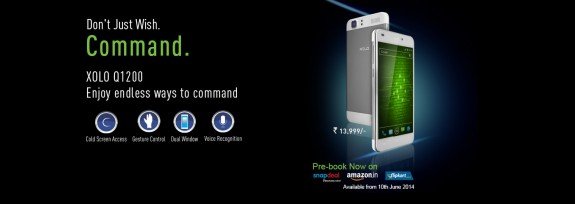 XOLO Q1200 Banner