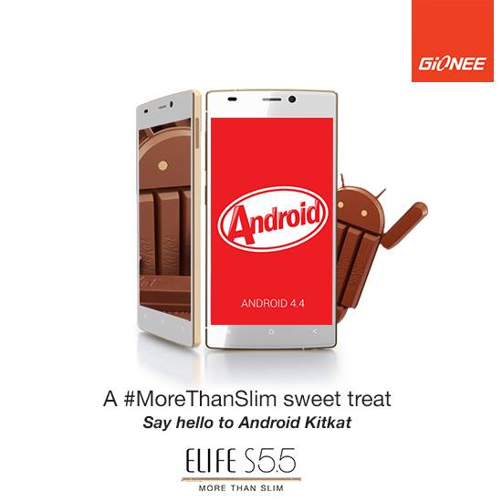 Gionee Elife S5.5 Android KitKat Update