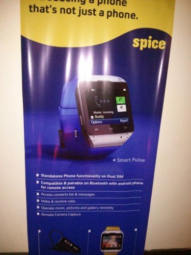 Spice Android Smartwatch