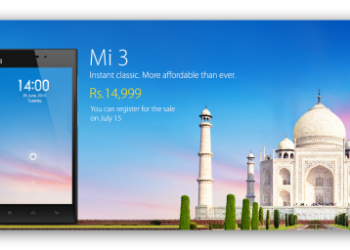 Xiaomi Mi 3 India Launch