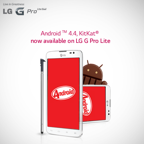 LG G Pro Lite Android 4.4 KitKat