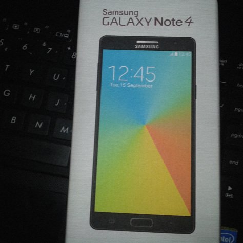 Samsung Galaxy Note 4 Box Image Leaked