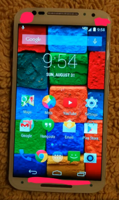 Motorola Moto X+1 Front Sensors