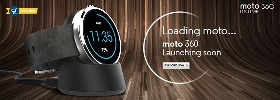 Moto360 motorola Flipkart