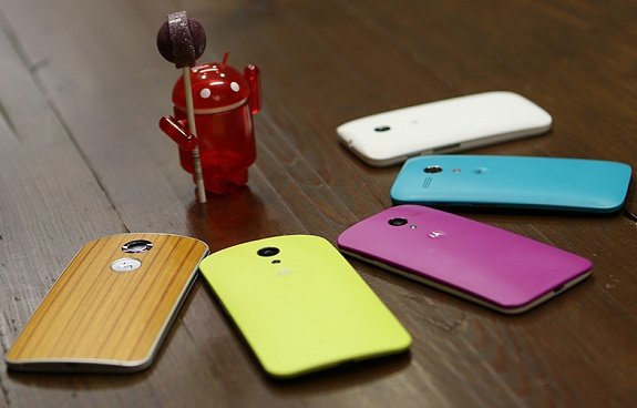 Android 5.0 lollipop Moto update