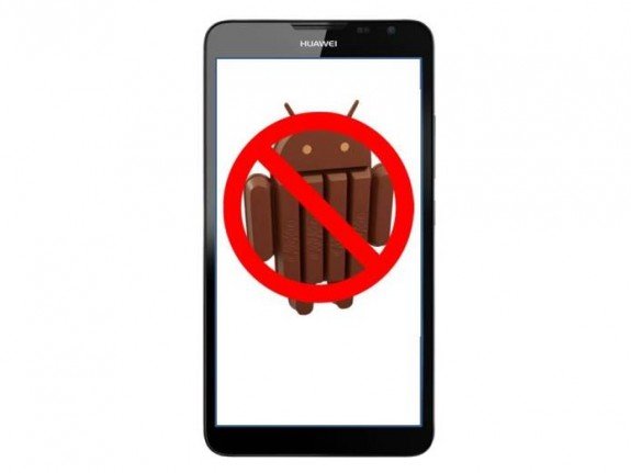 Huawei Ascend Mate 2 No KitKat