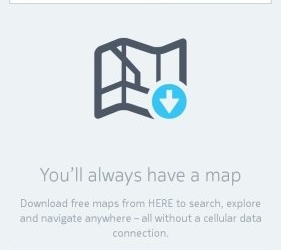 Nokia HERE Maps offline