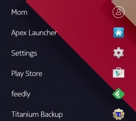 Nokia Z Launcher ui