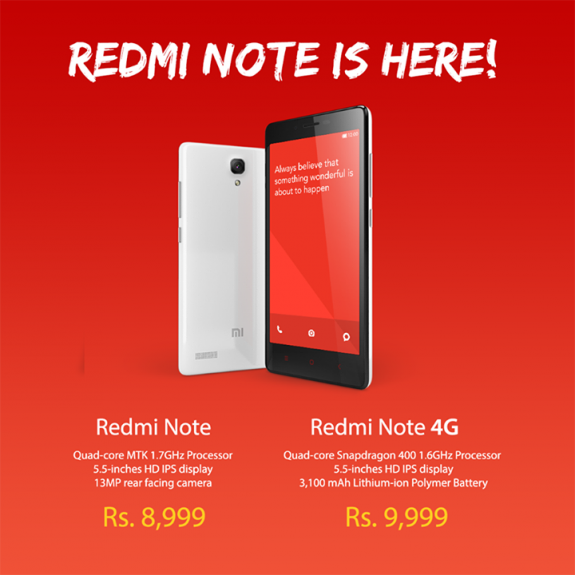 Redmi Note India
