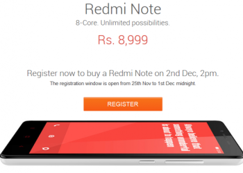 Redmi Note Registration Flipkart