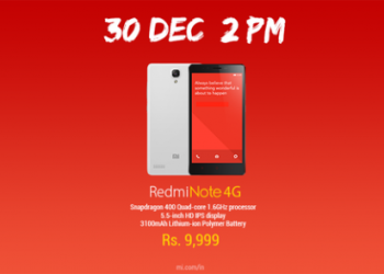 Redmi Note 4G India