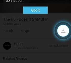 Youtube for Android Offline Video