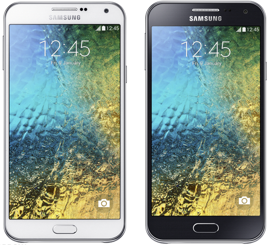 Samsung GALAXY E7 and GALAXY E5