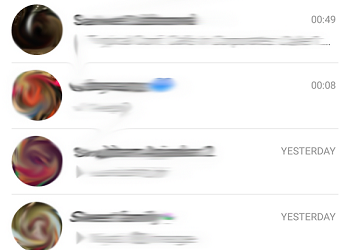Whatsapp call friends list screen