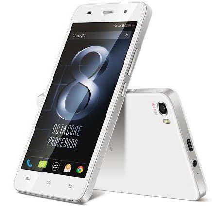 Lava Iris X8 front and Back