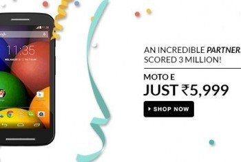 Moto E India Price Cut