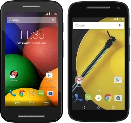 Moto E vs Moto E 4g