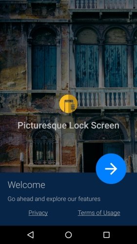 Picturesque Lock Screen