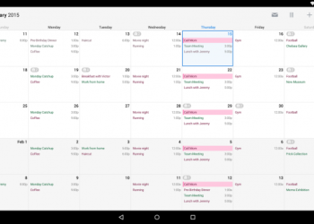 Sunrise Calendar Tablet