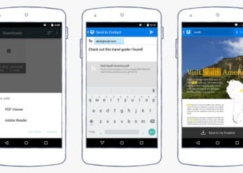 Dropbox Android PDF Viewer Document Search